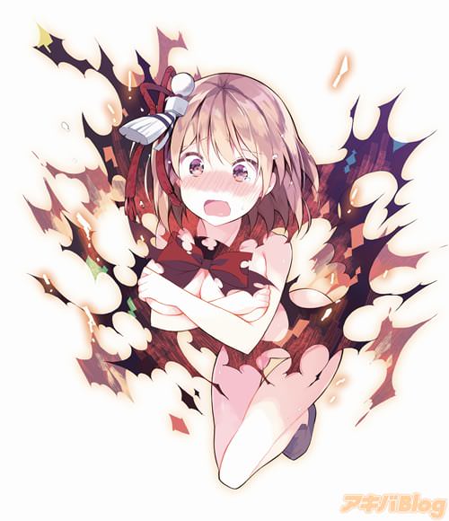 「恥ずかしがり屋のサラマン娘さん」