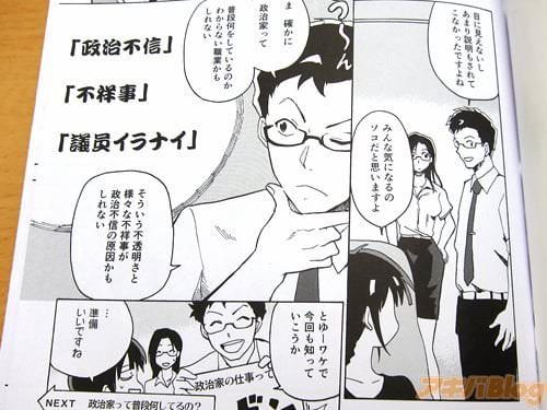 「確かに政治家って普段何をしてるのかわからない職業かもしれない」