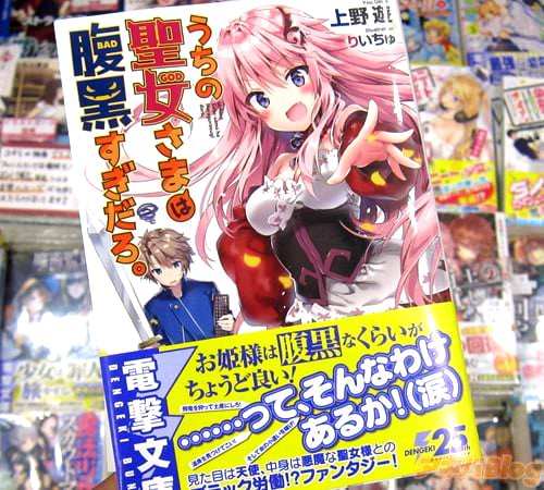 上野遊氏のライトノベル「うちの聖女さまは腹黒すぎだろ。」