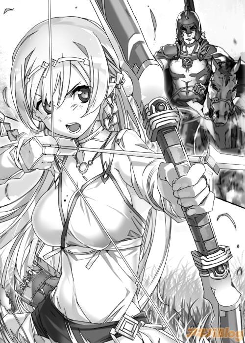 「お兄さまの形見の――この弓で。必ず、仇を討ってみせます!」