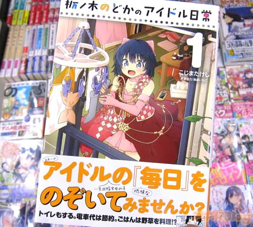 著者:こじまたけし、原案協力:海道いちご「栃ノ木のどかのアイドル日常」1巻