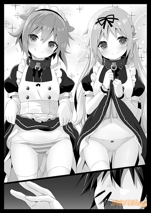 こちらのエルフちゃんたちはメイド服でご奉仕……!?