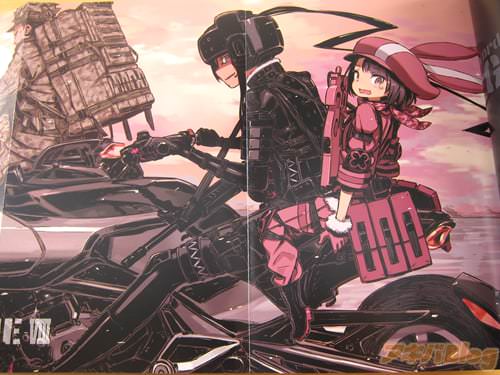 「ソードアート・オンライン オルタナティブ ガンゲイル・オンラインVIII ―フォース・スクワッド・ジャム〈中〉―」巻頭イラスト