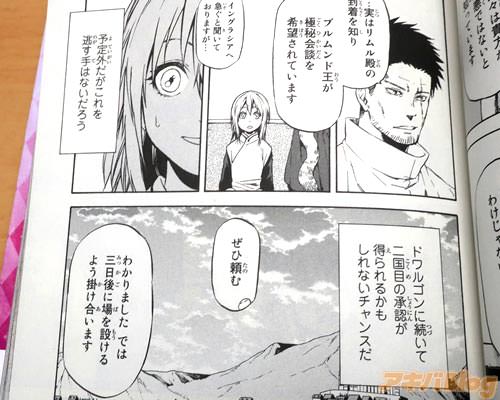 「…実はリムル殿の到着を知り、ブルムンド王が極秘会談を希望されています」