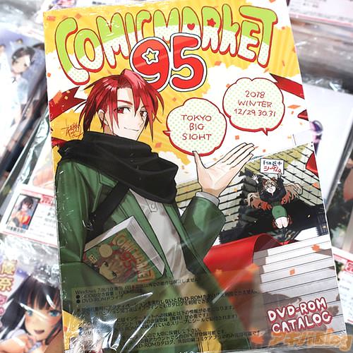 2018年冬コミ・コミックマーケット95のDVD-ROM版カタログ