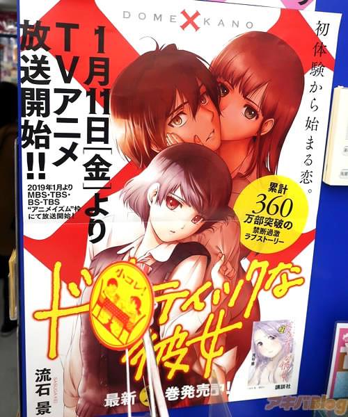 TVアニメ「ドメスティックな彼女」番宣ポスター