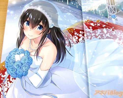 結婚式を迎える鷺沢文香さん19歳