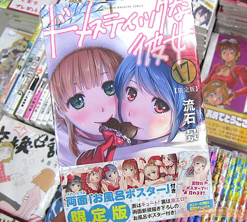 流石景「ドメスティックな彼女」17巻限定版&通常版