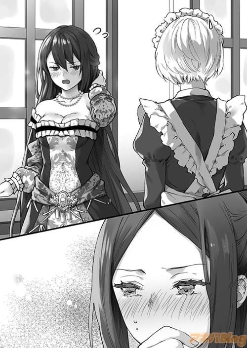 「奴隷の私と王女様〜異世界で芽吹く百合の花〜」の王女レイン