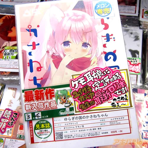 サークルココアホリック(ユイザキカズヤ氏)の、みみけっと39新刊・オリジナル同人誌「ゆらぎの国のかさねちゃん」