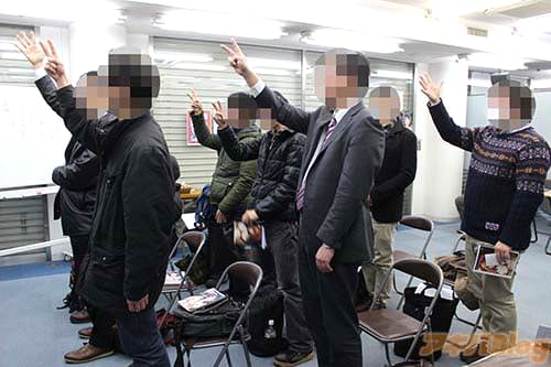 タペストリー争奪じゃんけん大会も大盛り上がり