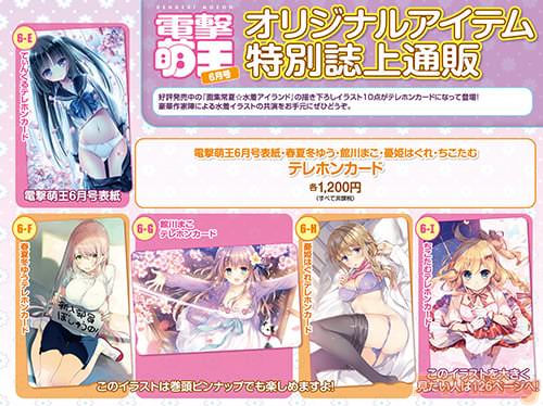 電撃萌王オリジナルアイテム誌上通販
