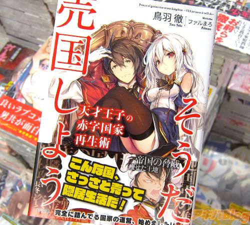 著:鳥羽徹・イラスト:ファルまろ「天才王子の赤字国家再生術〜そうだ、売国しよう〜」