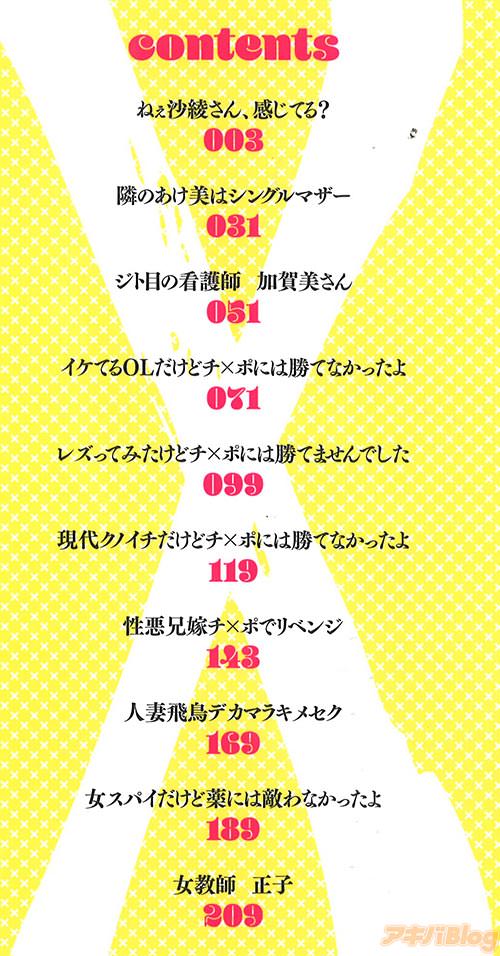「チ×ポに勝てない女たち」の目次