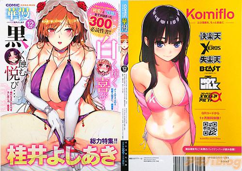 「COMIC華漫」12月号の表紙