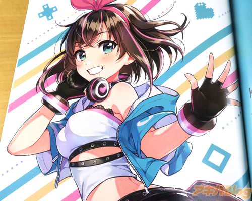 「バーチャルキャライラスト合同誌VVORLDに寄稿したゲームアイちゃん!」