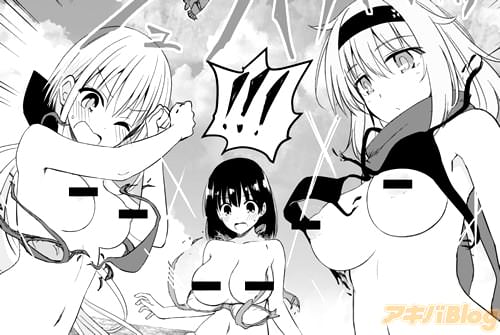 弾ける水着