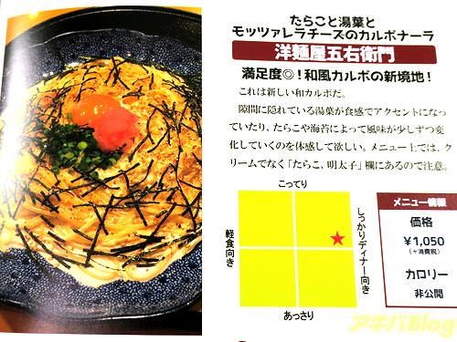 洋麺屋五右衛門 たらこと湯葉とモッツァレラチーズのカルボナーラ 「和風カルボの新境地!湯葉が食感でアクセントになっていたり、たらこや海苔によって風味が少しずつ変化していくのを体感して欲しい」