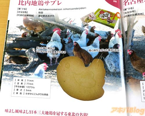 比内地鶏サブレ(秋田)「味よし風味よし!日本三大地鶏を冠する東北の名鶏!」