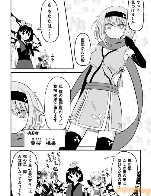 忍なのにピンクという忍んでいないカラーリング…(金色のカナメから目をそらし)。そして…うん、デカいです