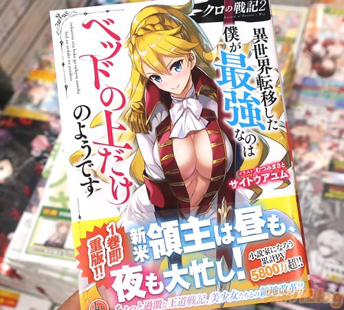 著:サイトウアユム&イラスト:むつみまさと「クロの戦記2 異世界転移した僕が最強なのはベッドの上だけのようです」