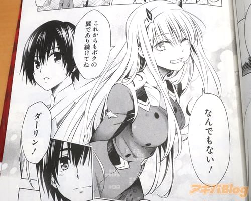 「これからもボクの翼であり続けてね、ダーリン!」
