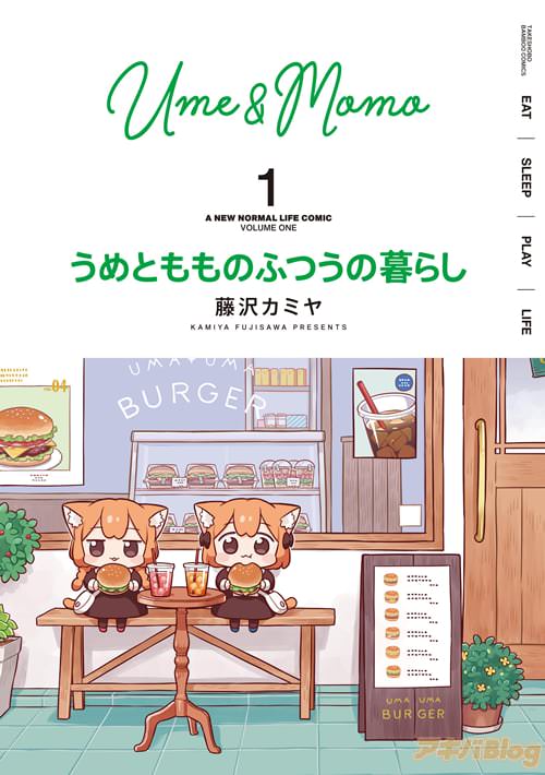 藤沢カミヤ「うめともものふつうの暮らし」1巻