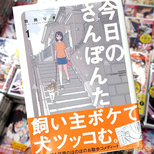 田岡りきの漫画「今日のさんぽんた」1巻